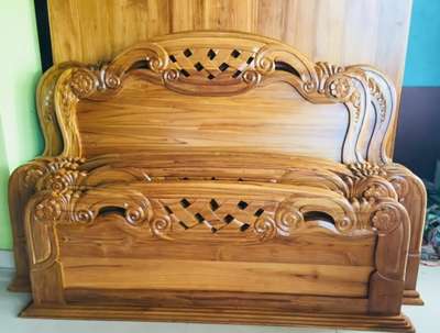 teak wood cot