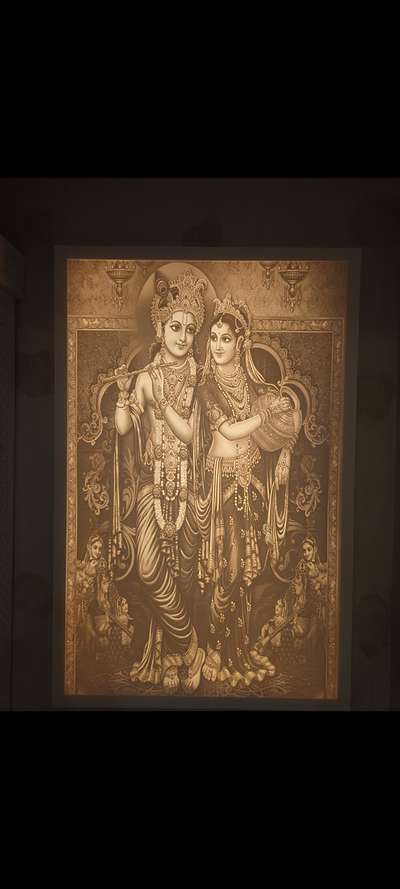 Corian 3d photo | Radha Krishna Corian photo  # mandir #mandirart #templedesing #pujaroom