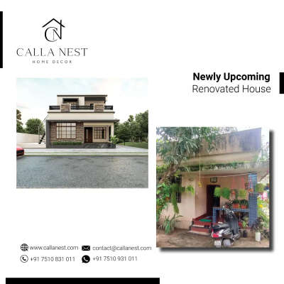 𝗕𝗨𝗗𝗚𝗘𝗧 𝗛𝗢𝗠𝗘 𝗗𝗘𝗦𝗜𝗚𝗡 (Renovation)
  Client : Safwan Hussain
Location : Ernakulam, Edappally
Area: 1250Sqft
Plot details : 4cent - Rectangle shape
.
.
Designed : CALLA NEST
contact:7510831011
Whattsup :7510931011👇
https://wa.me/message/ICV337QO4VSMJ1
Gamil: contact@callanest.com
Web:www.callanest.com

.
.
Specifications
•3Bedrooms
•2 Bathrooms
•Kitchen
•Living
•Dinning
•Sitout
