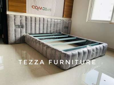 CUSTOMISED PREMIUM KING SIZE COT | TEZZA FURNITURE | fully steel structure with life time warranty | DM FOR MORE DETAILS 
#steelfurniture #homedecor #keralahomesdesign