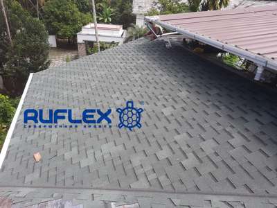 RUFLEX Roofing Shingles. Made in RUSSIA. Premium Series Roofing Shingles.