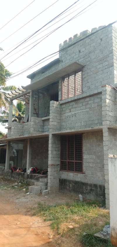 work in progress  #karthikappally #Alappuzha #villaproject  #mediumbudgethome