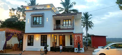 Successfully completed sooraj's dreams villa 1800sqft.@mavelikara