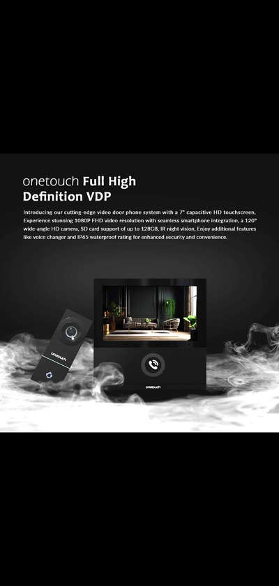 onetouch new launched A4 smartphone integration video door phone.