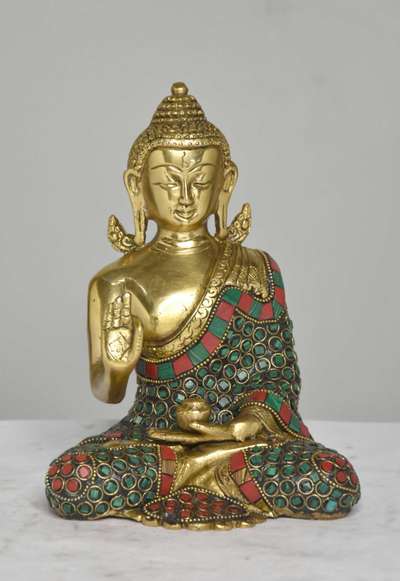 Brass Statue of Lord Buddha

Weight: 2.15 KG
