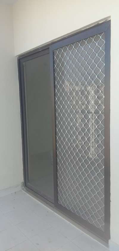 aluminium net door