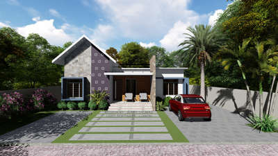 #exterior_Work  #HouseDesigns  #SmallHouse  #jali  #exterior3D  #homeexterior
