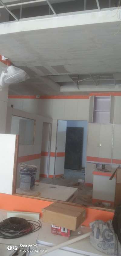 bank of Baroda paint work