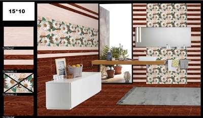 15x10 Bathroom Wall Tiles @ Jet Ceramics And Granites, Near Vengali Bridge, Elathur PO, Kozhikode. 📞+917012304242