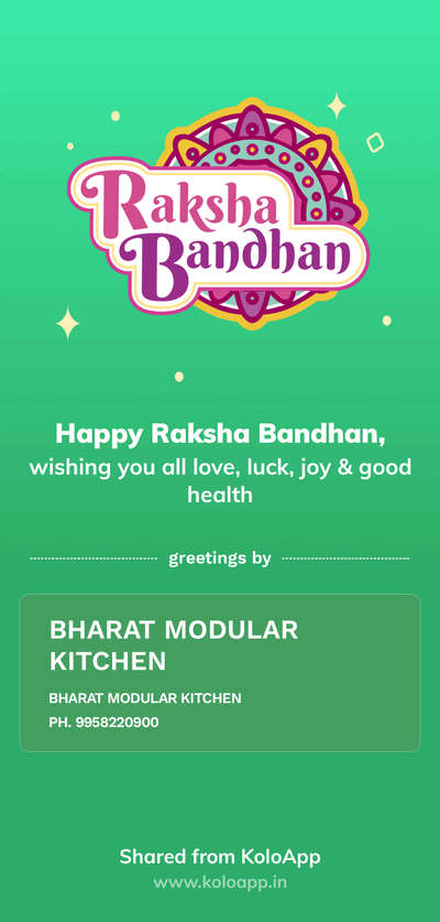 Happy Rakshabandhan. 
 #rakshabandhan #rakshabandhanspecial #ModularKitchen #modularwardrobe #modularkitchenindelhi #Delhihome
