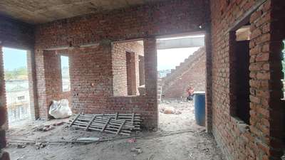 Brick Work House Construction 
#construction eConstruction #construction #architecture  #house #design #brickmasonry #brick #trending #Reels