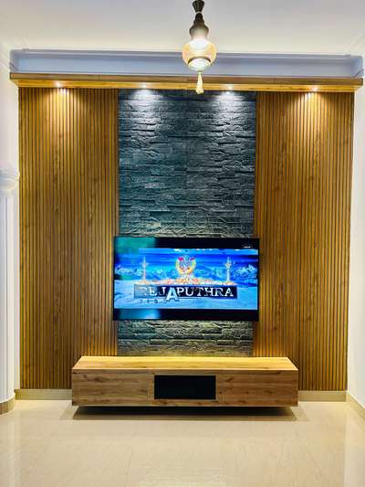 Tv unit storn tile and loover work. 750 pr sqrft 
 #