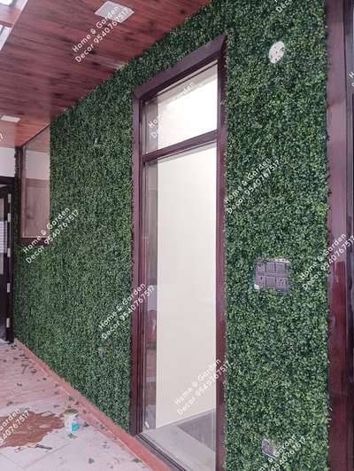 Artificial Green Wall at 100₹ per square foot with installation #greenwalls #VerticalGarden