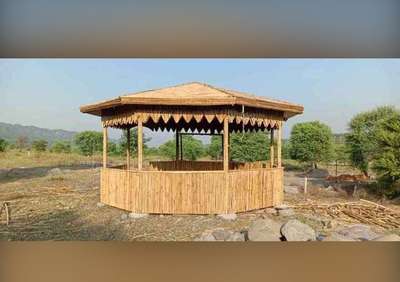 Contact us to get the Bamboo Hut done.  Make restaurant hotel farm house all India India all India work Rajiv bomboo hat
