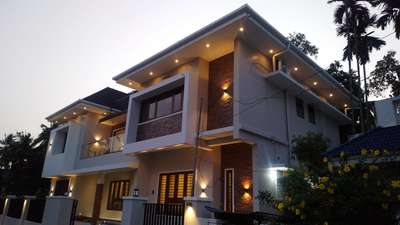 Client Name - Renny Jose Thottan
Location - Mission Quarters,Thrissur
Work Type - Exterior, Interior& Land scape
Area - 2900 Sqft
Status - Completed....