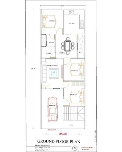 20×54 ft 3bhk west facing 3bhk plan. 
Contact us on 
+917415834146.
For ARCHITECTURAL(floor plan,3D Elevation,etc),STRUCTURAL(colom,beam designs,etc) & INTERIORE DESIGN.
At a very affordable prices & better services. 
 #FloorPlans