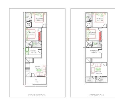 15x50 Floor Plan
 #FloorPlans 
#spaceplanning 
#15x50