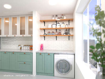 #ClosedKitchen  #KitchenIdeas  #InteriorDesigner  #3dinteriordesign