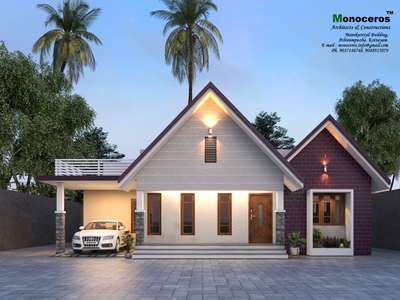 1500 sq ft home..3 BHK.
 #kottayam #monoceros #kerala