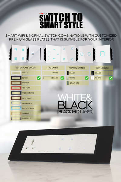 Create an Affordable Automated System Tailored to Your Interior Design Needs

ഏറ്റവും cost effective ആയ രീതിയിൽ ഓട്ടോമാഷൻ പ്ലാൻ ചെയ്യൂ
നിങ്ങളുടെ ഇന്റീരിയർ ഡിസൈനിനു അനുയോജ്യമായ Premium Glass finished switch plate, switches,and wifi smart switches, ആവശ്യാനുസരണം customized ആയിക്കൊണ്ട് ലഭ്യമാണ്,

Advantages:-

© ഇന്റീരിയറിന് ചേരുന്ന രീതിയിലുള്ള കളർ കോമ്പിനേഷൻസ് തിരഞ്ഞെടുക്കാം
© ഏതൊരു ഇലക്ട്രിഷനും സാധാരണ സ്വിച്ച് ഇൻസ്റ്റാൾ ചെയ്യുന്നപോലെത്തന്നെ wifi സ്വിച്ച് ഇൻസ്റ്റാൾ ചെയ്യുവാൻ സാധിക്കുന്നു 
© സെലക്റ്റീവ് ആയിക്കൊണ്ട് ആവശ്യമുള്ള switches മാത്രം Automation ചെയ്യുന്നതുകൊണ്ട് തന്നെ
ചെറിയ ബഡ്ജറ്റിൽ വർക്ക് കംപ്ലീറ്റ് ചെയ്യുവാൻ സാധിക്കുന്നു
© ആവശ്യമുള്ളപ്പോൾ ഭാവിയിൽ അധികമായി സ്വിച്ചുകൾ ഓട്ടോമാഷൻ ചെയ്യുവാൻ, നൽകിയിട്ടുള്ള നോർമൽ സ്വിച്ച്
wifi module ആയിട്ട് ചേഞ്ച്‌ ചെയ്താൽ മതി
© Availability,Universal clipping
മാർകെറ്റിൽ അവൈലബിൾ ആയിട്ടുള്ള സ്വിച്ച് clipping സിസ്റ്റം ആയതുകൊണ്ട് എല്ലാ കാലവും Swithes, Smart Switches, Plates എല്ലാം ഓപ്പൺ മാർകെറ്റിൽ അവൈലബിൾ ആയിരിക്കും

കൂടുതൽ വിവരങ്ങൾക്കായി 
+919988443302