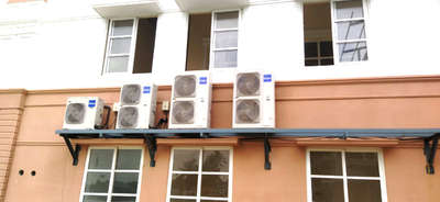 Haier Ductable Ac installed site@swissgarden