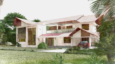 Residence designing and rendering.
