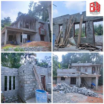 FF block work finished..
#qualityconstruction 
#3BHKHouse 
#budget_home 
#trivandrum