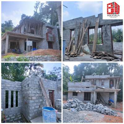 FF block work finished..
#qualityconstruction 
#3BHKHouse 
#budget_home 
#trivandrum