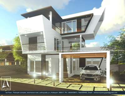 box type house for our prestigious client in kizhakambalam