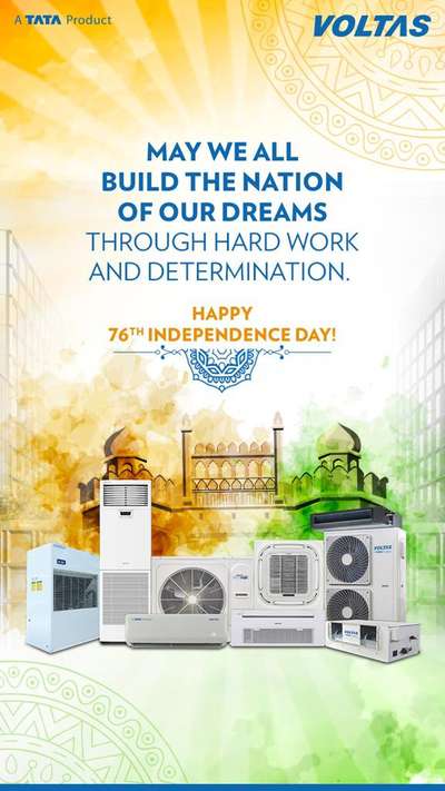 Wishing you a very happy Independence day  #HVAC  #industrialproject  #commercial_building