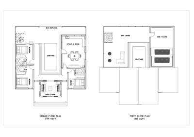 Plan
3000sq.ft Summer house