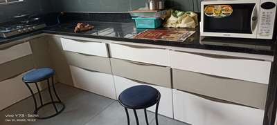 modular kitchen in very small place.....