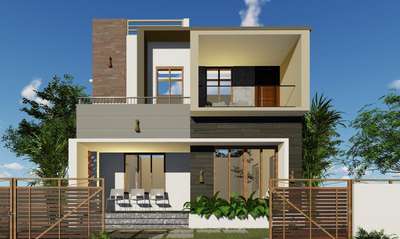 #keralahomedesign #palakkad #tecconbuilders #1200sqftHouse #frontElevation #3BHKHouse