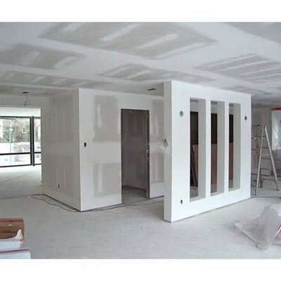 Wall partition cement board work