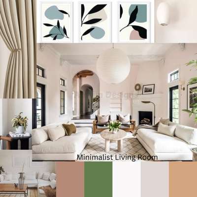 Here is a moodboard for a minimalist theme, where simplicity takes center stage and every element is chosen with intention. It’s about finding beauty in clean lines, subtle tones, and purposeful design choices. This minimalist moodboard reflects elegance through the absence of excess, creating space for clarity, calm, and focus. Through simplicity, it inspires quiet luxury and refined sophistication, reminding us that the basics often hold the greatest beauty.  
 #moodboardinterior  #minimalistdesigns  #minimalistinteriordesign