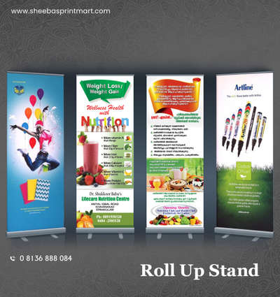 Roll up Standee 
 

 #rollupstandee #rollerblind ,