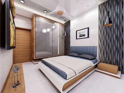 simple and modren look home bedroom design