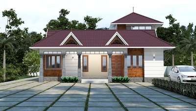 Completed project in Kottayam.
Full work committed .
 #Kottayam  #Contractor  #HouseDesigns  #MixedRoofHouse  #HouseConstruction