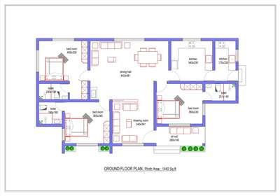 #FloorPlans  #SingleFloorHouse  #below2000