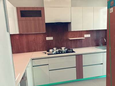 Modular kitchen  #ModularKitchen  #KitchenIdeas  #LShapeKitchen  #KitchenCabinet  #factorykitchen