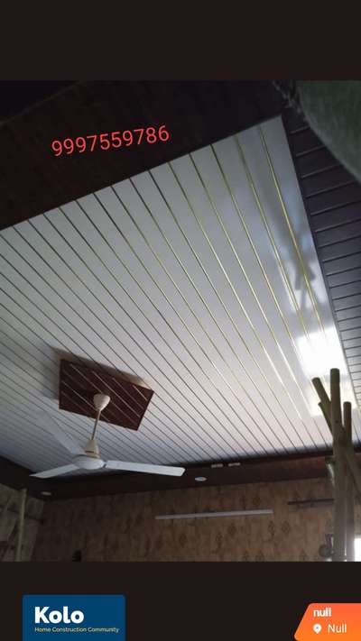 how to make👌 pvc false ceiling with💯 woll louvers paneling design📺💯