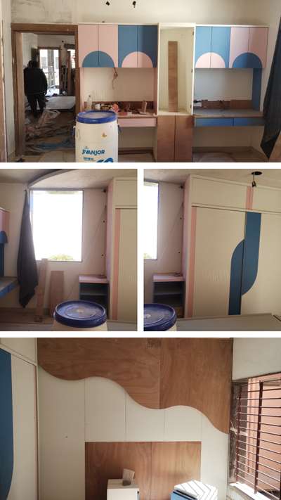 Children's room furniture design and sitework #furnituredesign #childrensroom  #lighttheme