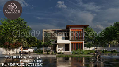 #ContemporaryHouse  #3delevation  #ElevationHome  #new_home  #ElevationDesign  #economic_3d_designs