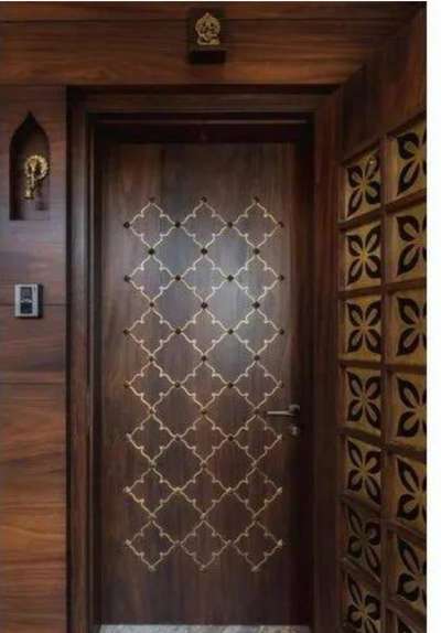 kamal ka door bnaya inlay work me  #doorsdesign #hyderabad #desiner