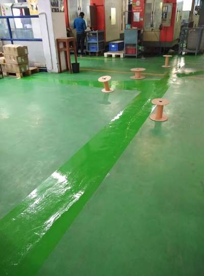 EPOXY FLOORING REPAIRING WORKS
repair by epoxy primer & paint