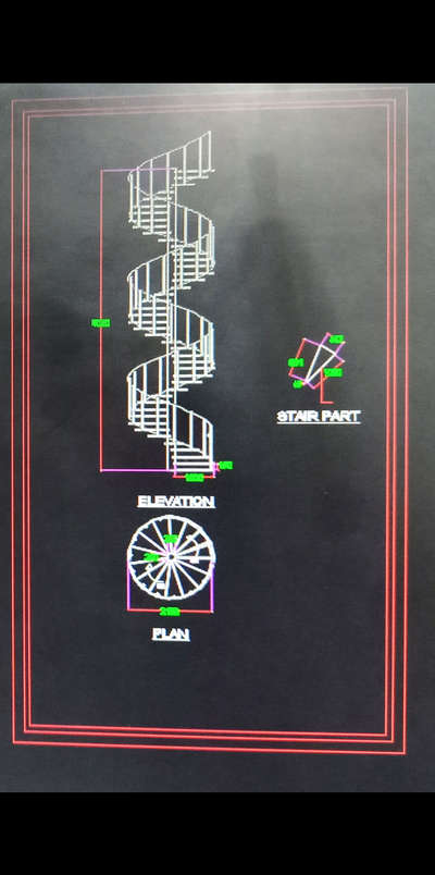 Circular pole attached with helical roundup Stair Structure design to share to All of them. # #structuralstaircase#
for EOT Crane Operator.