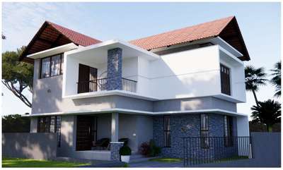 #KeralaStyleHouse #keraladesigns #slopedroof #modernhouses