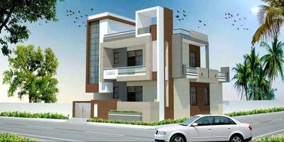 #exterior_Work  #exterior house elevation