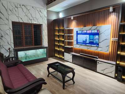 Tv unit ## Site : chenganoor## Kingdom interiors