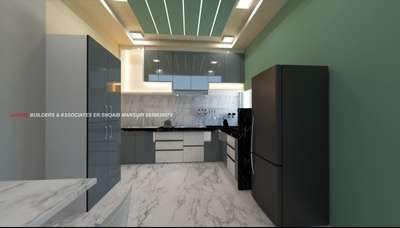 kitchen interior design 
er.shoaib mansuri 
88396 39378  #interior #interiordesign #modularkitchen #3dkitchen #2d